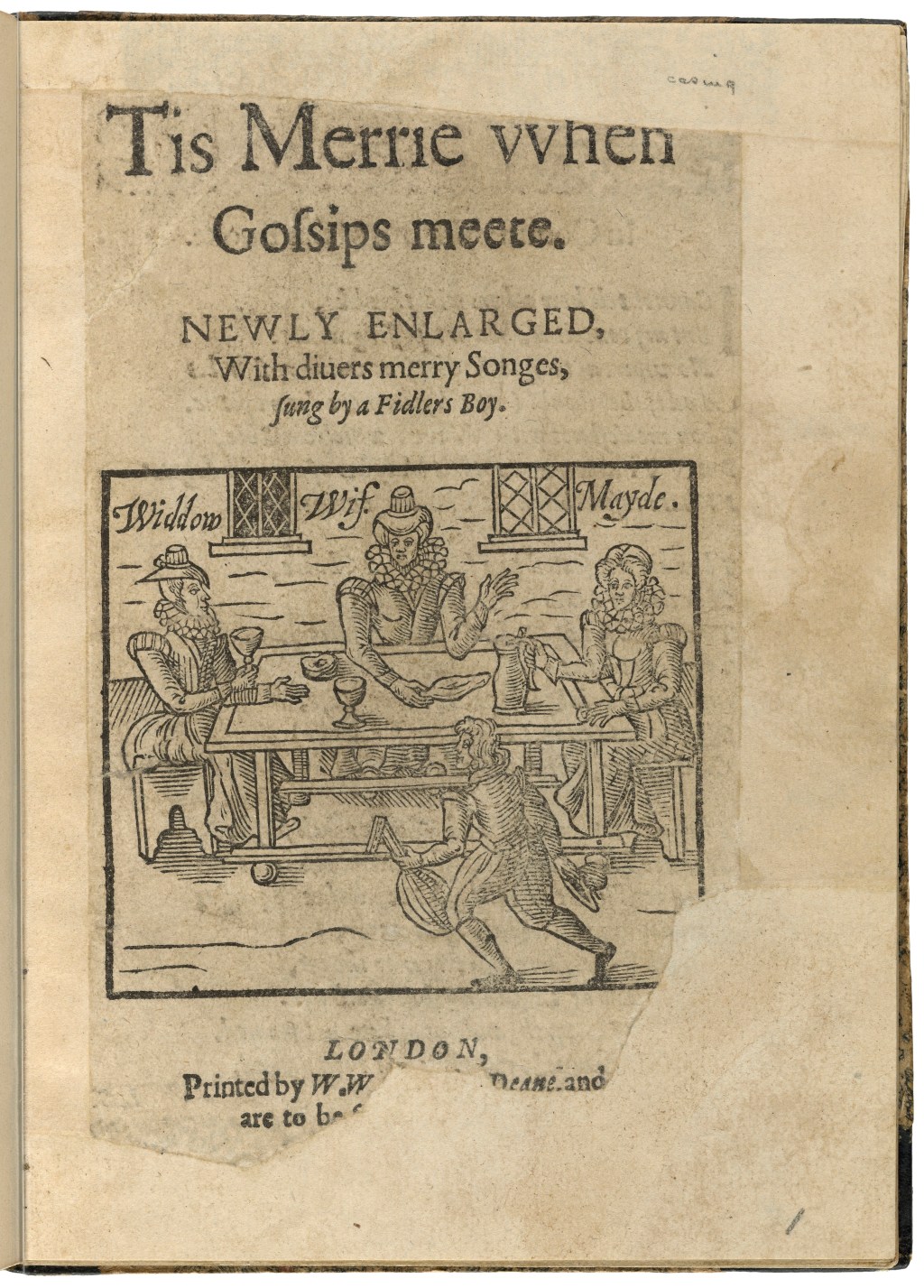 the gossiping widow or the persistent&nbsp;widow